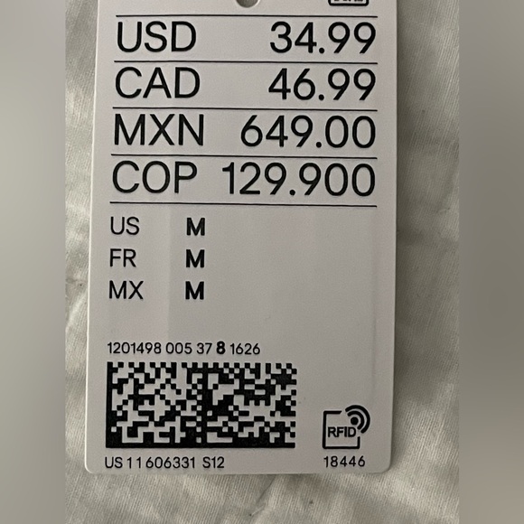 NWT H&M Pale Dusty Pink Sweater W/Sparking Bow Size M - Loose Fit - Picture 9 of 9